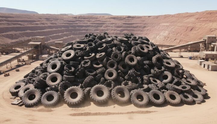 Codelco начала переработку шин на руднике Чукикамата в Чили