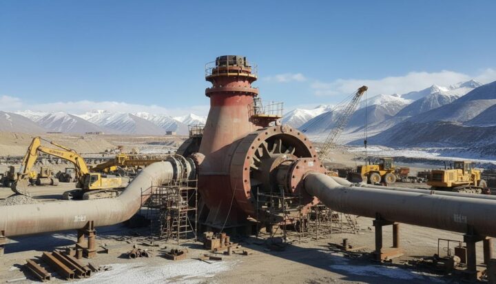 Weir успешно установила крупнейшие шламовые насосы в высокогорном Тибете
