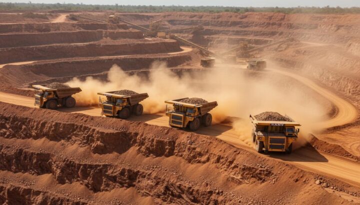 Zijin усиливает парк гибридных самосвалов SANY для декарбонизации добычи в Гане