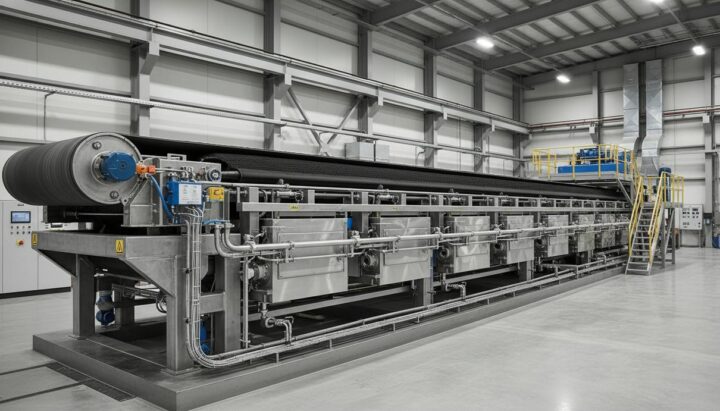 DELKOR India обновила один из крупнейших в мире ленточных фильтров для угля