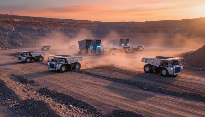На угольном разрезе в Китае введена в эксплуатацию флотилия электросамосвалов