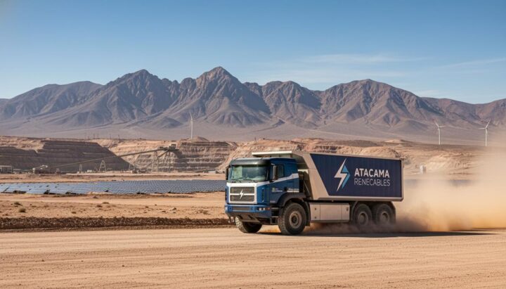 Codelco и Sany протестировали электрический грузовик на медном руднике в Чили