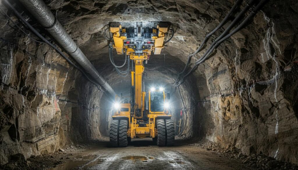 Sandvik представила комплексную систему автоматизированного крепления выработок