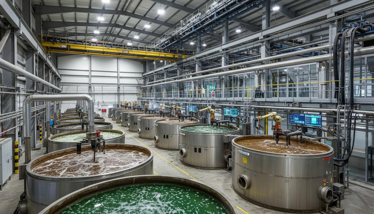 Крупная флотационная установка на обогатительной фабрике и промышленное оборудование для переработки руды