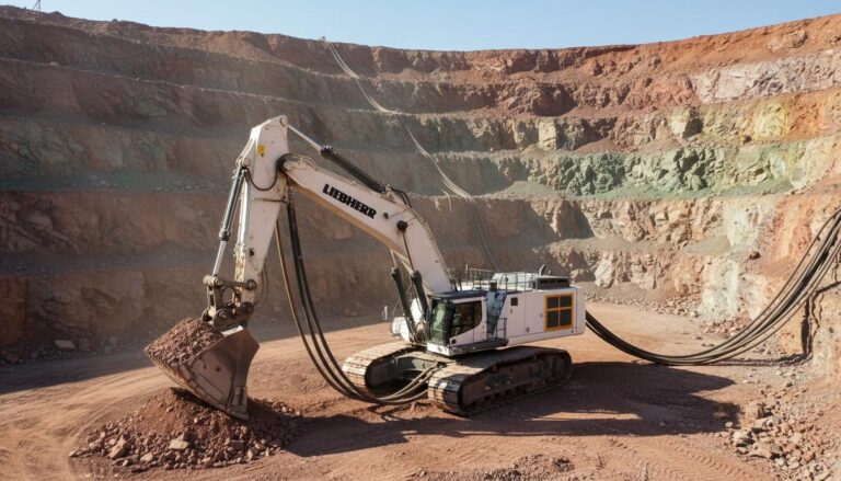 Болгарская Assarel-Medet ввела в эксплуатацию электроэкскаватор Liebherr R 9350 E