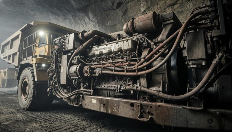 Volvo Penta увеличивает долю на мировом рынке двигателей для горной добычи
