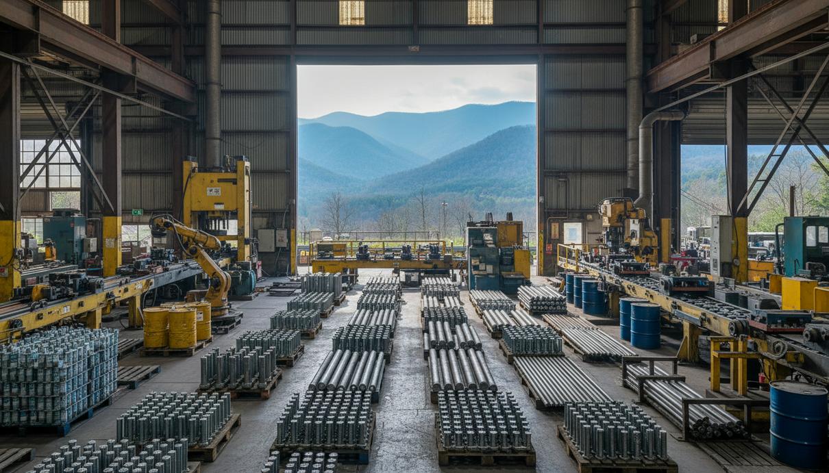 Sandvik и Alpha Metallurgical Resources локализуют производство крепи в США Промышленный комплекс по производству систем укрепления горных выработок и стальной анкерной крепи