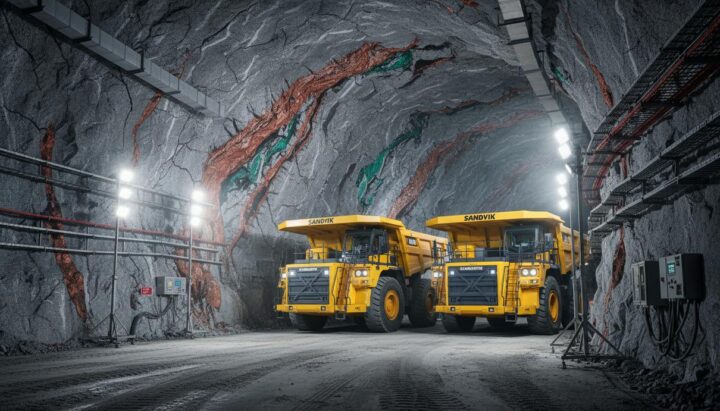 JCHX заказала у Sandvik 45 единиц техники для работы на руднике в Ботсване