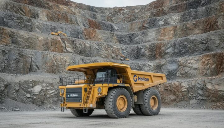 Holcim купит первый в Британии карьерный электросамосвал LiuGong