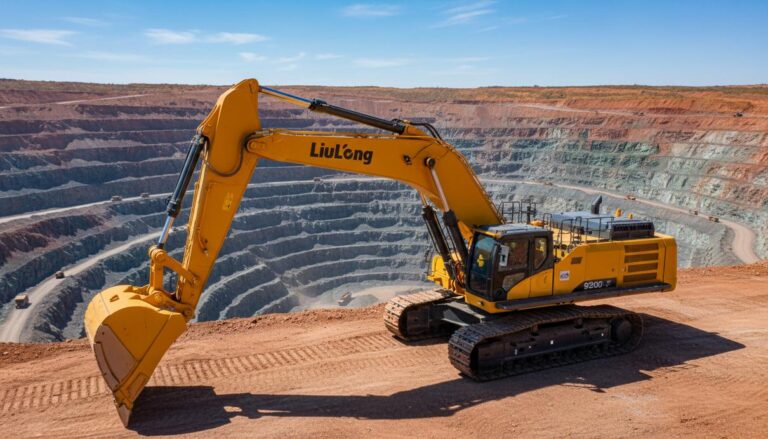 LiuGong поставила первый 200-тонный экскаватор Jiangxi Copper Group