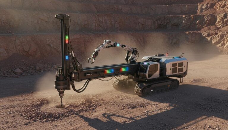 Sandvik показала буровую установку без кабины с роботом и ИИ