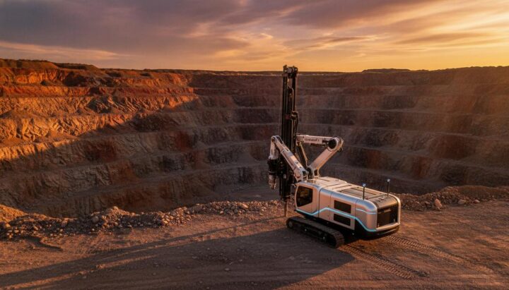 Sandvik представил концепт автономной буровой установки для карьеров