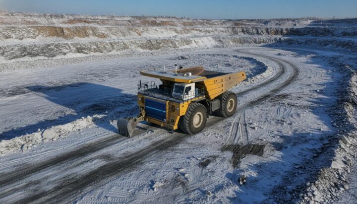 Hyva оснастила беспилотные самосвалы XCMG системой авторазгрузки