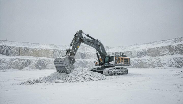 Hammerstone пополнила парк экскаваторов Liebherr на карьере в Канаде
